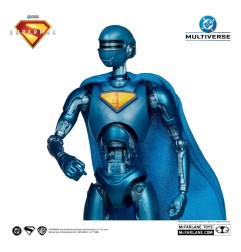 DC Comics - Superman (2025) DC Multiverse figurine Deluxe Superman Robot (Red Platinum Edition) 18 cm