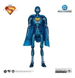 Superman (2025) DC Multiverse - Figurine Deluxe Superman Robot (Red Platinum Edition) 18 cm