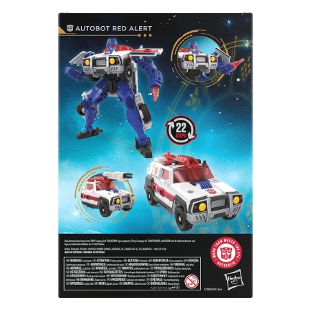 Transformers Age of the Primes Voyager Class - Figurine The Thirteen Autobot Red Alert 18 cm