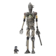 Star Wars : The Mandalorian Vintage Collection - Pack 3 figurines IG-12, Grogu & Anzellan 10 cm