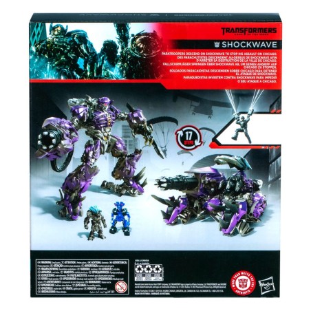 Transformers 3 : La Face cachée de la Lune Studio Series Leader Class - Figurine Shockwave 21 cm