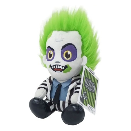 Beetlejuice - Peluche Phunny Beetlejuice  Sitting with Striped Outfit 18 cm