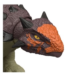 Jurassic Park - Jurassic World : Renaissance figurine sonore Wild Roar Ankylosaurus 7 cm