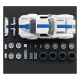 Hot Wheels - Jeu de construction Mattel Brick Shop Elite Series 1/16 Corvette Grand Sport