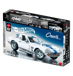 Hot Wheels - Jeu de construction Mattel Brick Shop Elite Series 1/16 Corvette Grand Sport