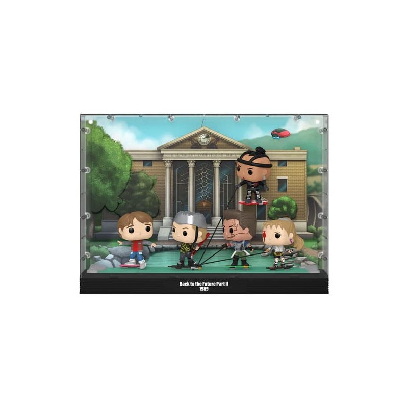 Retour vers le futur - Pack 5 POP Moments Deluxe Vinyl figurines Hoverboard