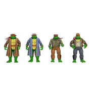 Les Tortues Ninja - Pack de 4 figurines Gangster Turtles 18 cm