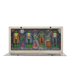 Les Tortues Ninja - Pack de 4 figurines Gangster Turtles 18 cm