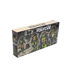 Les Tortues Ninja - Pack de 4 figurines Gangster Turtles 18 cm