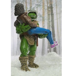 Les Tortues Ninja - Figurine Handyman Hunter Leo 18 cm