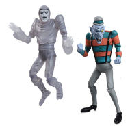 Les Tortues Ninja : Saturday Morning Adventures 2 - Pack 2 figurines Creepy Eddie & Shibano-Sama 17 cm Les Tortues Ninja : Saturday Morning Adventures 2 - Pack 2 figurines Creepy Eddie & Shibano-Sama 17 cm