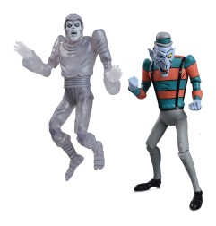 Tortues Ninja - Teenage Mutant Ninja Turtles: Saturday Morning Adventures 2-Pack figurines Creepy Eddie & Shibano-Sama 17 cm