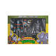 Les Tortues Ninja : Saturday Morning Adventures 2 - Pack 2 figurines Creepy Eddie & Shibano-Sama 17 cm