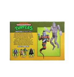 Tortues Ninja - Teenage Mutant Ninja Turtles: Saturday Morning Adventures 2-Pack figurines Creepy Eddie & Shibano-Sama 17 cm