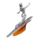 Les Quatre Fantastiques : Premiers pas Marvel Legends - Figurine Surfer d'argent 15 cm