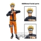 Naruto Shippuden - Figurine Grandista nero Uzumaki Naruto 23 cm