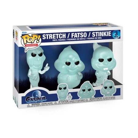 Casper - Pack 3 figurines POP! Casper 30éme Anniversaire Ghostly Trio 9 cm