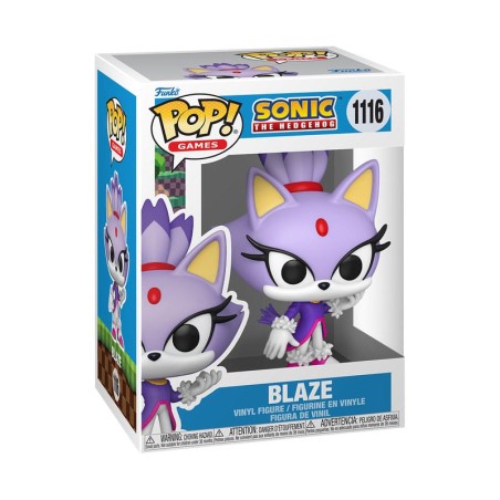 Sonic The Hedgehog - Sonic the Hedgehog POP! Games Vinyl figurine Blaze the Cat 9 cm
