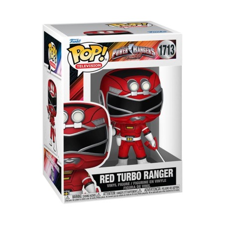 Power Rangers - Generations (Tommy) POP! Movies Vinyl figurines Turbo - Red Ranger 9 cm