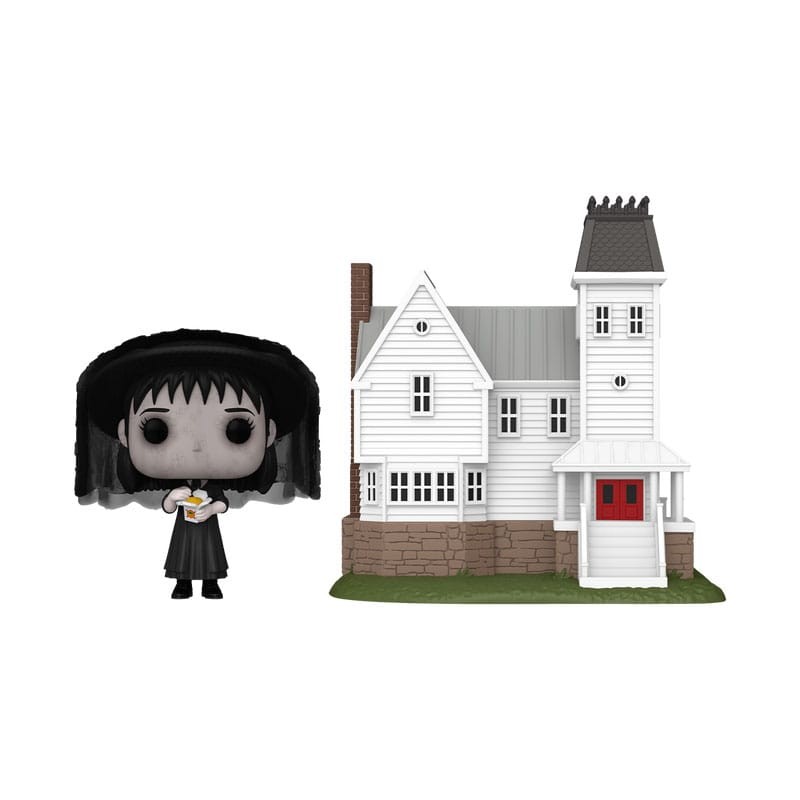 Beetlejuice - POP! Town Vinyl figurine Lydia Deetz with Maitland House 9 cm