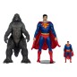 DC Comics - DC Justice League Monsterverse DC Multiverse pack de 2 figurines Superman Vs. Godzilla 30 cm