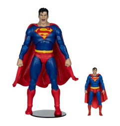 DC Justice League Monsterverse DC Multiverse - Pack de 2 figurines Superman Vs. Godzilla 30 cm