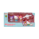 Hello Kitty And Friend - Set de 4 mini Figurines Hello Kitty And Friend