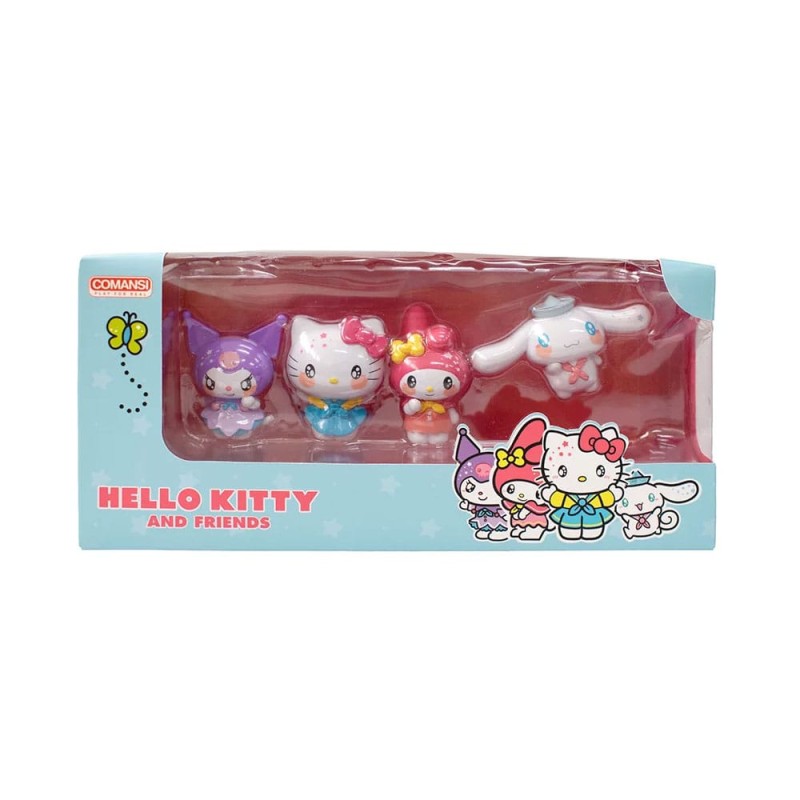 Hello Kitty - And Friend Set de mini Figurines en boîte cadeau  (4)