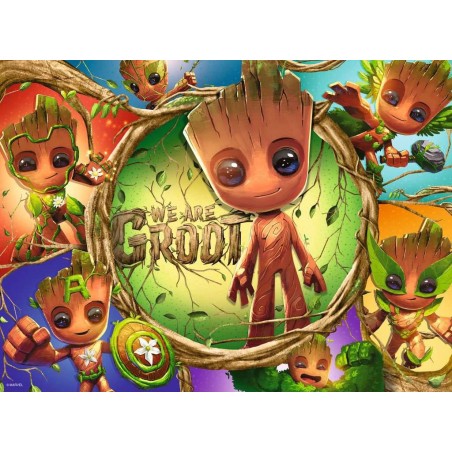 Marvel - Puzzle pour enfants XXL We Are Groot! (100 pièces)