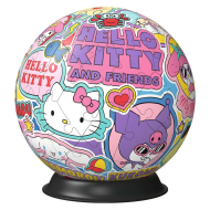 Hello Kitty And Friends - Puzzle 3D Puzzle-Ball (73 pièces) Hello Kitty And Friends - Puzzle 3D Puzzle-Ball (73 pièces)