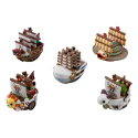 One Piece Yuracolle Series - Pack 5 trading figures Grand Line 6 cm