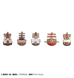 One Piece - Yuracolle Series pack 5 trading figures Grand Line 6 cm