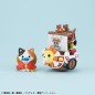 One Piece - Yuracolle Series pack 5 trading figures Grand Line 6 cm