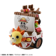 One Piece Yuracolle Series - Pack 5 trading figures Grand Line 6 cm