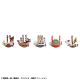 One Piece Yuracolle Series - Pack 5 trading figures Grand Line 6 cm