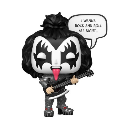 Kiss - Figurine POP! The Demon (R&R All Night) 9 cm