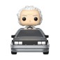 Retour vers le futur - Figurine POP! Rides Deluxe Doc w/Time Machine 9 cm