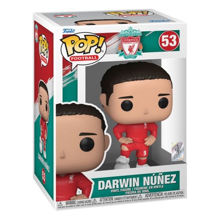 Football - Figurine POP! Liverpool F.C. Darwin Núñez 9 cm