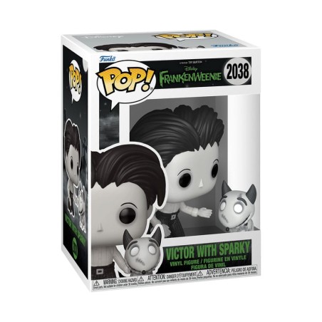 Frankenweenie - Figurines POP & Buddy! Victor avec Sparky 9 cm