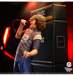 AC/DC - Statuette Rock Iconz AC/DC Brian Johnson 23 cm