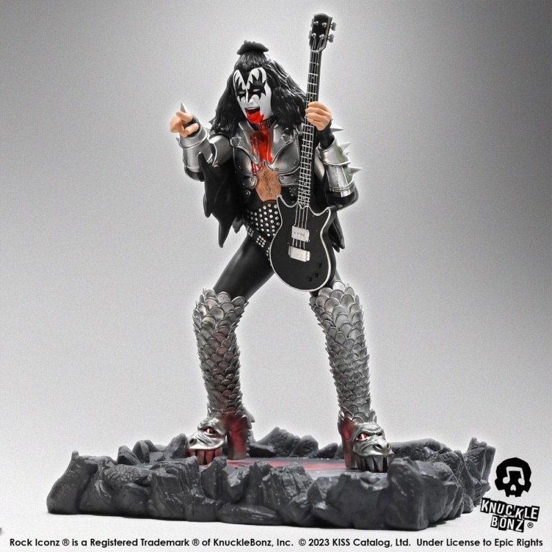 Kiss - Statuette Rock Iconz Kiss The Demon (Destroyer) 22 cm