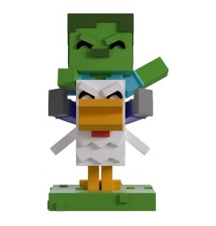 Minecraft - Figurine Chicken Jockey 12 cm