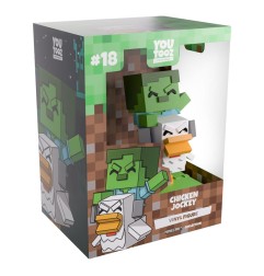 Minecraft - Figurine Chicken Jockey 12 cm
