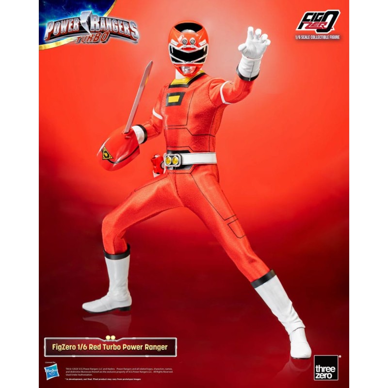 Power Rangers Turbo - Figurine FigZero 1/6 Red Turbo Power Ranger 30 cm