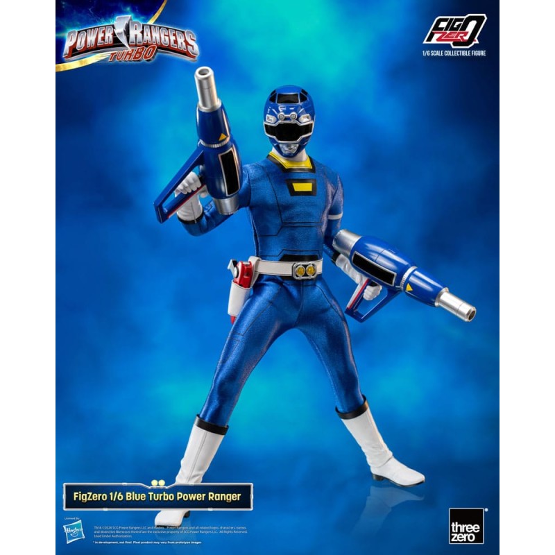 Power Rangers Turbo - Figurine FigZero 1/6 Blue Turbo Power Ranger 30 cm Power Rangers Turbo - Figurine FigZero 1/6 Blue Turbo Power Ranger 30 cm