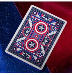 Captain America - Jeu de cartes Patriotic Design