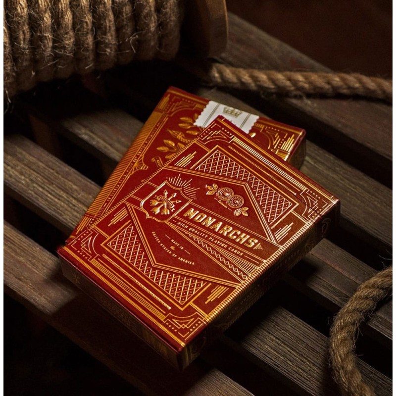 Monarch - S Playing Cards Red