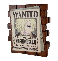 One Piece - Coin Bank Sanji Wanted