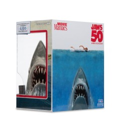 Les Dents de la mer - Statuette Movie Maniacs Jaws (50th Anniversary) 16 cm