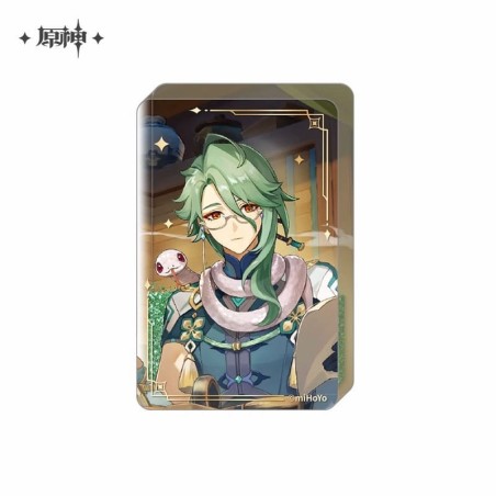 GGenshin Impact - Ornement en acrylique avec paillettes Baizhu 8,5 cm